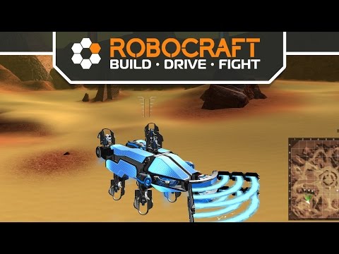 A Quick Look At Robocraft -- T10 Robot Carnage!