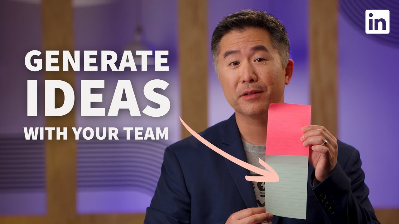 Unlock better creative ideas using brainwriting