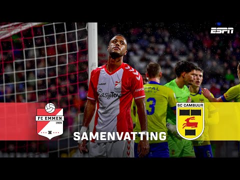 Een geweldig gebaar van de Cambuur-fans 🥺🧸❤️ | Samenvatting FC Emmen - SC Cambuur