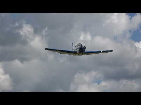 Cincinnati Warbirds T-34 Low Passes 2021 Tri-State Warbird Museum Flying Showcase