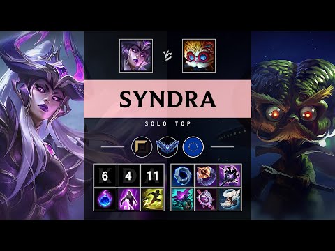 Syndra Top vs Heimerdinger - EUW Diamond Patch 25.12