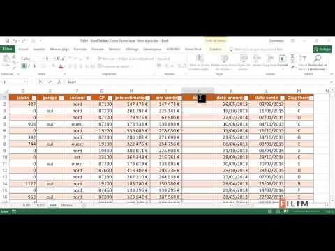 Excel   Tableau Croisé Dynamique 4   Mise a jour