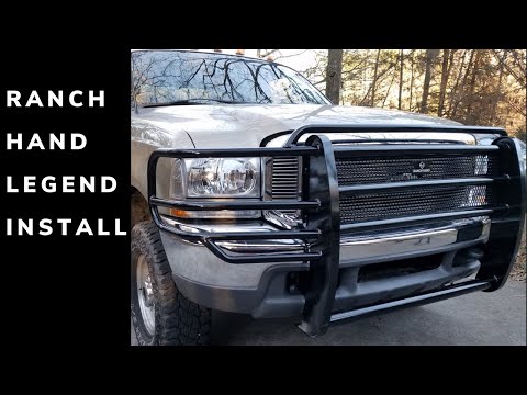 Ranch Hand Legend Grille Guard Install