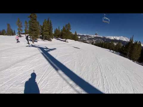 Skiing Breckenridge. Cashier, Eldorado, Little Harry, Silverthorne, Quicksilver Base. Fixed Format