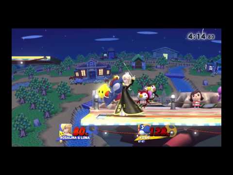 Super Smash Bros WiiU: Smash WiiU - GoldenJoe (Rosalina) vs Bonz (Yoshi)
