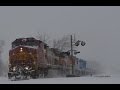 Trains In The Snow