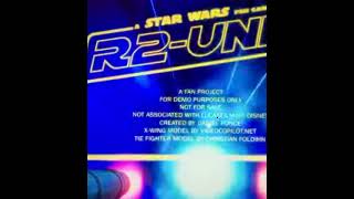 R2D2 Trench run VR progress