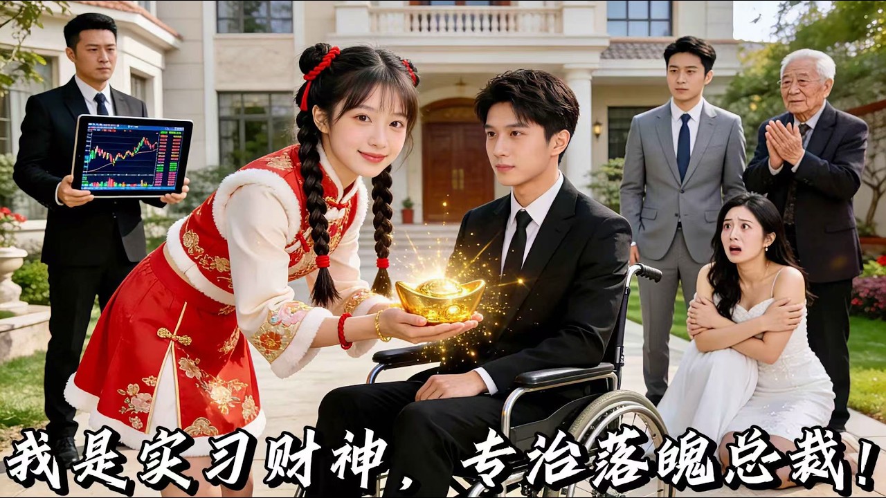 【新劇首發】瘸腿總裁的閃婚妻子竟是財神下凡？她隨手一摸，倒黴霸總股票漲停，腿也能站起來了！從此公司開掛、遇難成祥，連閻王都不敢收他爺爺！#短劇 #爱情 #drama #multisub