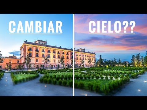 CAMBIO el CIELO a mi FOTO??