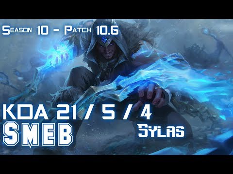 Smeb SYLAS vs KENNEN Top - Patch 10.6 KR Ranked