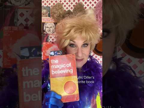 Phyllis Diller’s favorite book - The Magic of Believing by Claude Bristol. #phyllisdiller