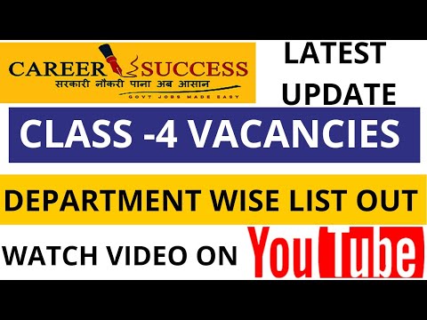 JKSSB CLASS-4 VACANCIES LIST OUT | 10000+ VACANCIES DEPARTMENTS WISE OUT #LIVECLASSES #9419145317