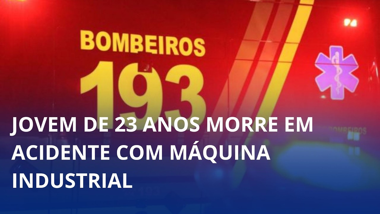 Jovem morre após ser puxado por máquina industrial em Aurora