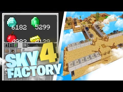 Mini ME-System + ALLE BÄUME ⛅ Sky Factory 4 #02 | Clym