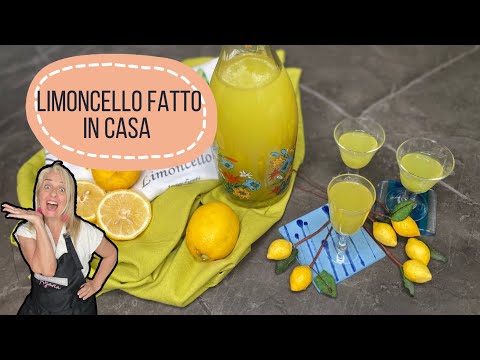 LIMONCELLO FATTO IN CASA /DELLA COSTIERA AMALFITANA