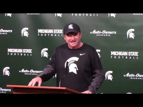Michigan State football coach Jonathan Smith on 38-13 loss to UCLA