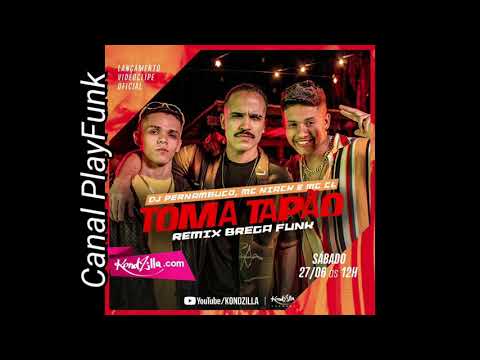 DJ Pernambuco, MC Niack e MC CL - Na Raba Toma Tapão Remix Brega Funk (Áudio Oficial)