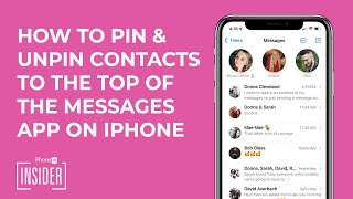How to Pin Conversations in the Messages App to Find Them More Easily in iOS 16