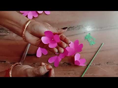 How to Prepare Rose Flowers With paper