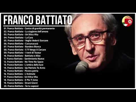 Compilation 20 migliori canzoni di Franco Battiato - il meglio di Franco Battiato album completo