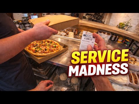 Service Madness | POV Pizza Chef During Evening Chaos