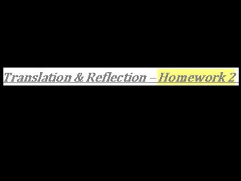 Unit 9 Transformations Homework 2