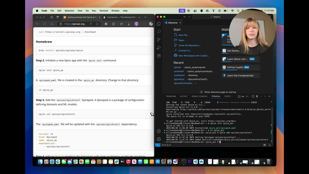 How To Install and Run Spice.ai Open Source