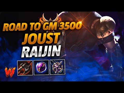 RAIJIN, SEGUIMOS CON EL TRYHARDEO FUERTE - Warchi - Smite Joust Road to GM 3500