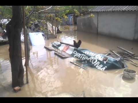 Inundatii la mitica de la pod belciug