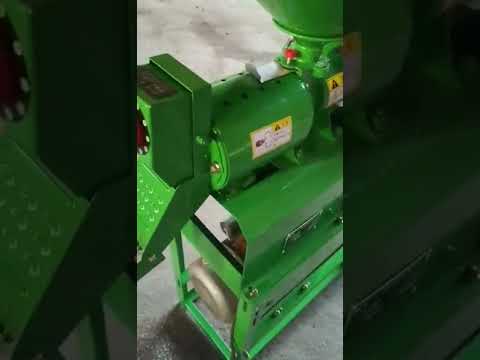 New Combine Rice Milling Mill Durable Household Small Vibrating Screen Millet Shelling Machine