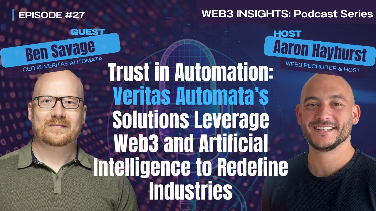 Trust in Automation: Veritas Automata’s Solutions Leverage Web3 and AI to Redefine Industries