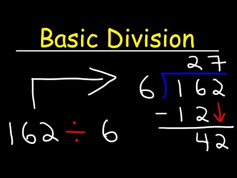 Basic Division Explained! Video