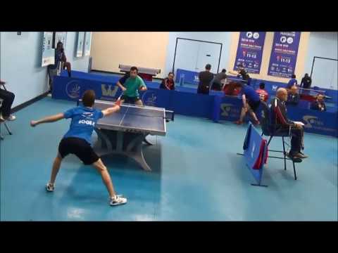 Westchester Table Tennis Center February 2020 Open Singles Semi Final - Gal Alguetti vs Jeremy Hazin