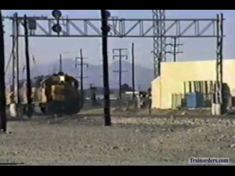 Classic Railroad Series 437 - Santa Fe 3826 East at San Bernardino March 4, 1989