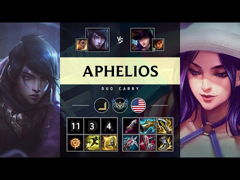 Aphelios ADC vs Caitlyn - NA Challenger Patch 25.17
