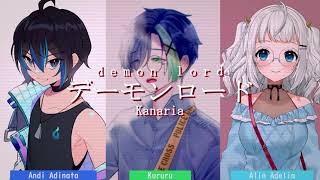 Download lagu 【Blind Duet】Demon Lord - Kanaria | with @AndiAdinataChannel &@KururugiKomuri from Birthday Stream mp3