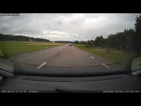 Phone? Scared both us and the car in front enough to make us swerve tho…