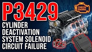 OBD Code p3429 Guide to Repair