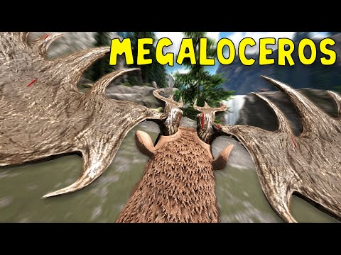 HOW TO TAME A MEGALOCEROS & ALL ITS SKILLS (PC, PS & XBOX) - ARK