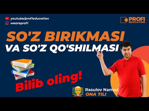 YENGIL ONA TILI. So'z birikmasi