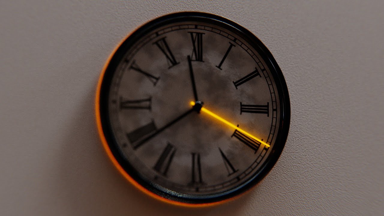Tutorial: WORKING Clock - Blender