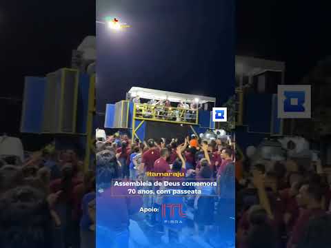 70 anos da igreja Assembléia de Deus em Itamaraju. #bahia