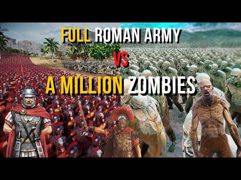 Roman Army vs 1 Million Zombies - Ultimate Epic Battles 2 | UEBS 2