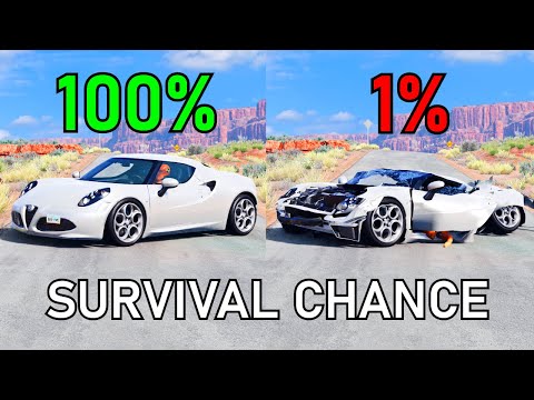 Realistic Survival Chance Crashes #54 | BeamNG.drive