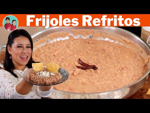 El Secreto para Darle mas Sabor a los Frijoles Refritos | Todos los que prueben te pedirán la Receta