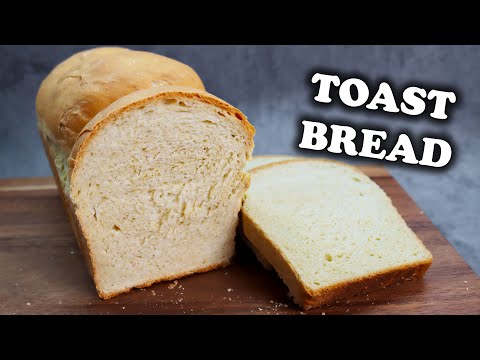Homemade TOAST BREAD Recipe - QUICK and EASY recipe for super SOFT BREAD