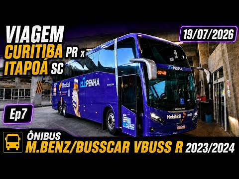 Viagem de Curitiba/PR x Itapoá SC Ep7