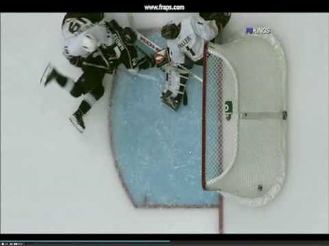 Alexander Frolov and Dustin Brown Los Angeles