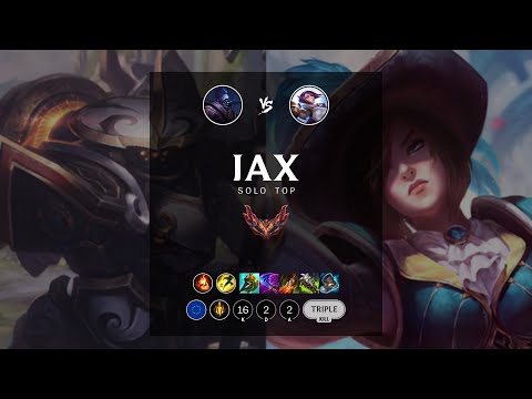 Jax Top vs Fiora - EUW Grandmaster Patch 12.17