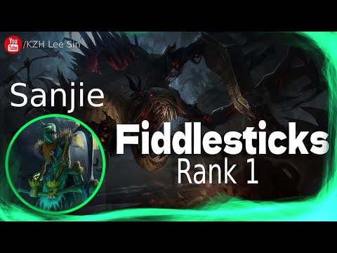 🔴 Sanjie Fiddlesticks vs Kassadin Jungle - Rank 1 Fiddlesticks Jungle Guide